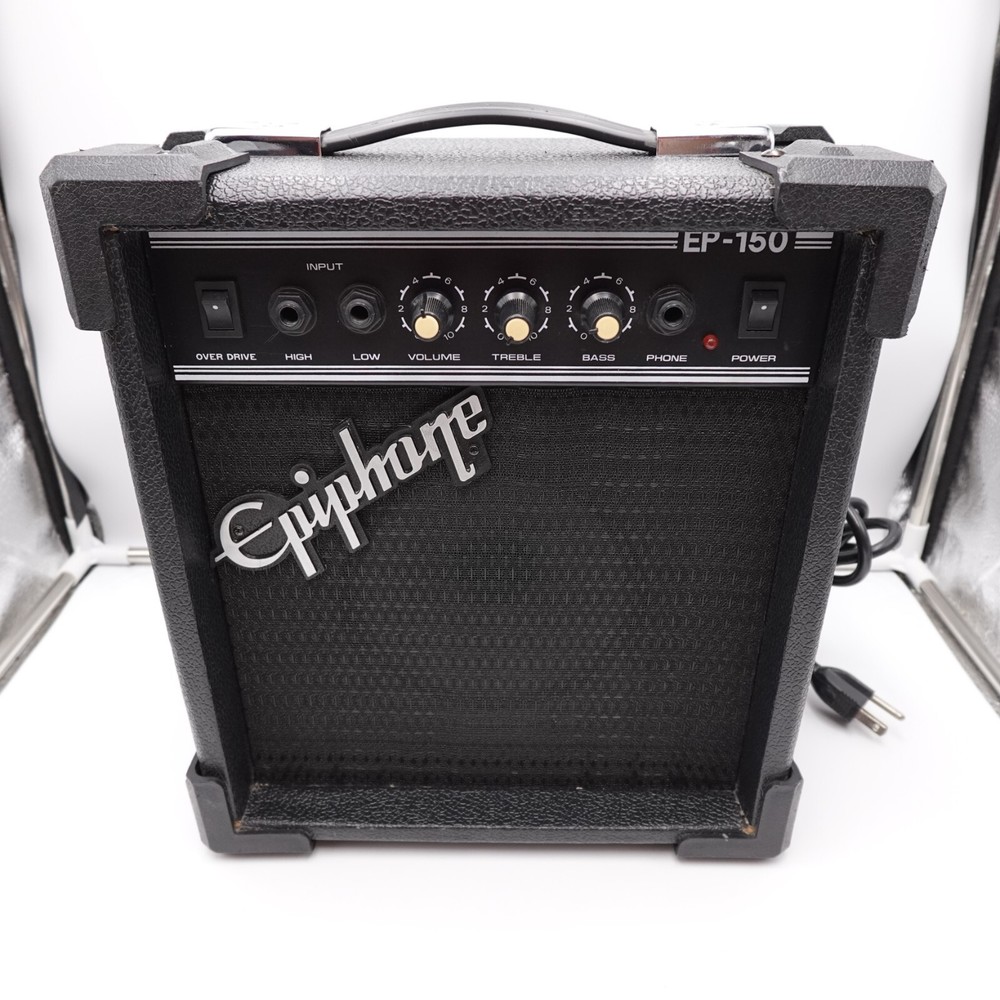 Epiphone Guitar AMP EP-150 Black Amplifier Good Working