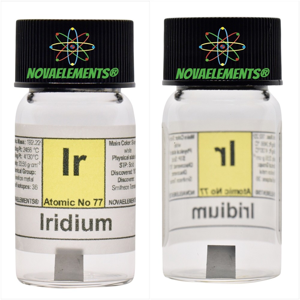 Periodic Table Elements Set 61 Periodic Elements Samples Labeled Glass Vials