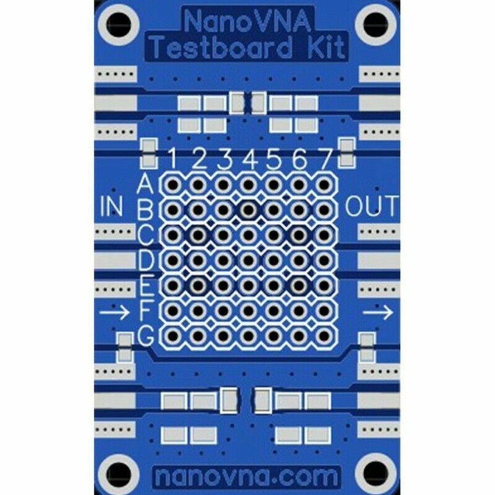 for NanoVNA Testboard Demo Board Vector Network Analyzer Testing ot16 DIY Kit