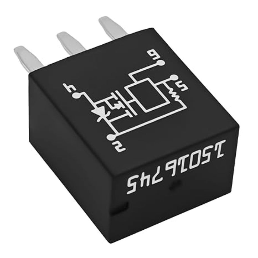 4-Pin Headlight Relay, Compatible for 1