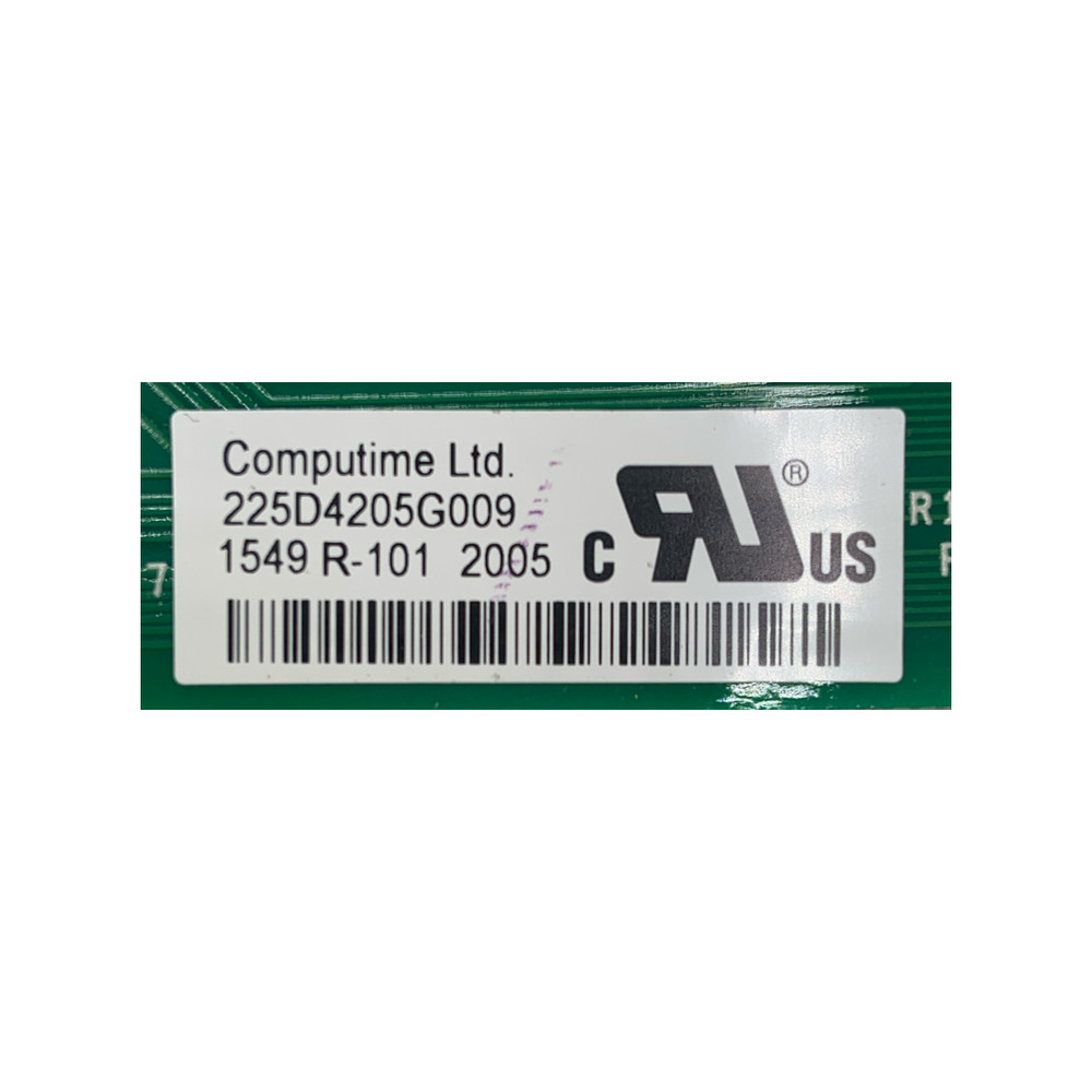 GE Refrigerator Control Board - Part Number 225D4205G009