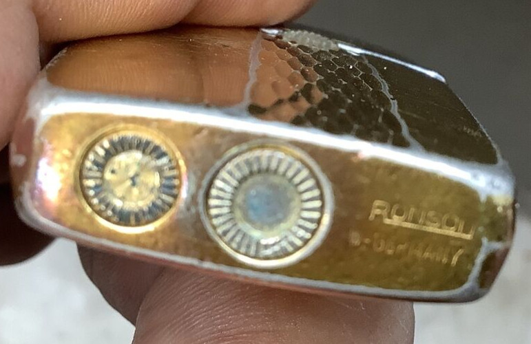 Vintage Ronson Varaflame Lighter West Germany Adjustable Flame