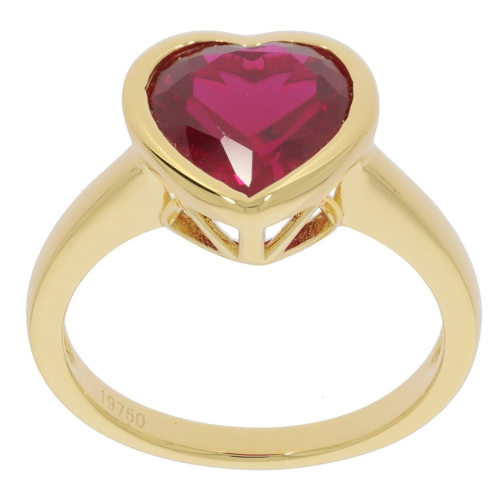 Sterling Silver Semi Mount Ring Setting Heart HT 10x10mm