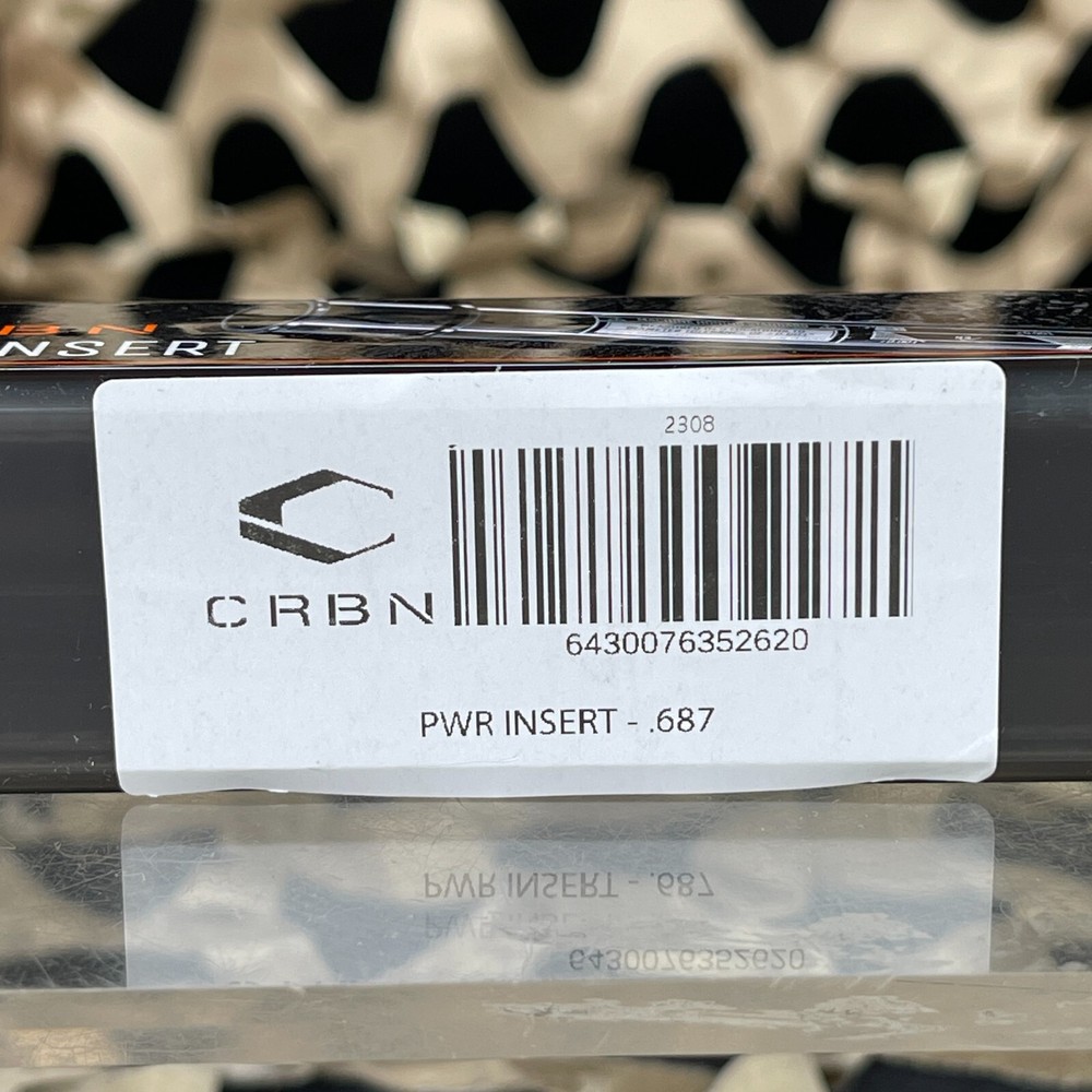 NEW Carbon CRBN PWR Barrel Insert - 0.687