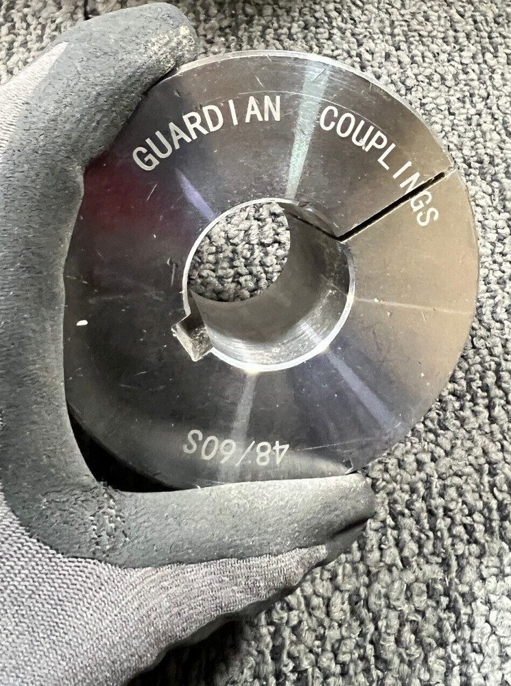 Guardian Couplings 48/60S Curve Jaw Coupling Hub Silver