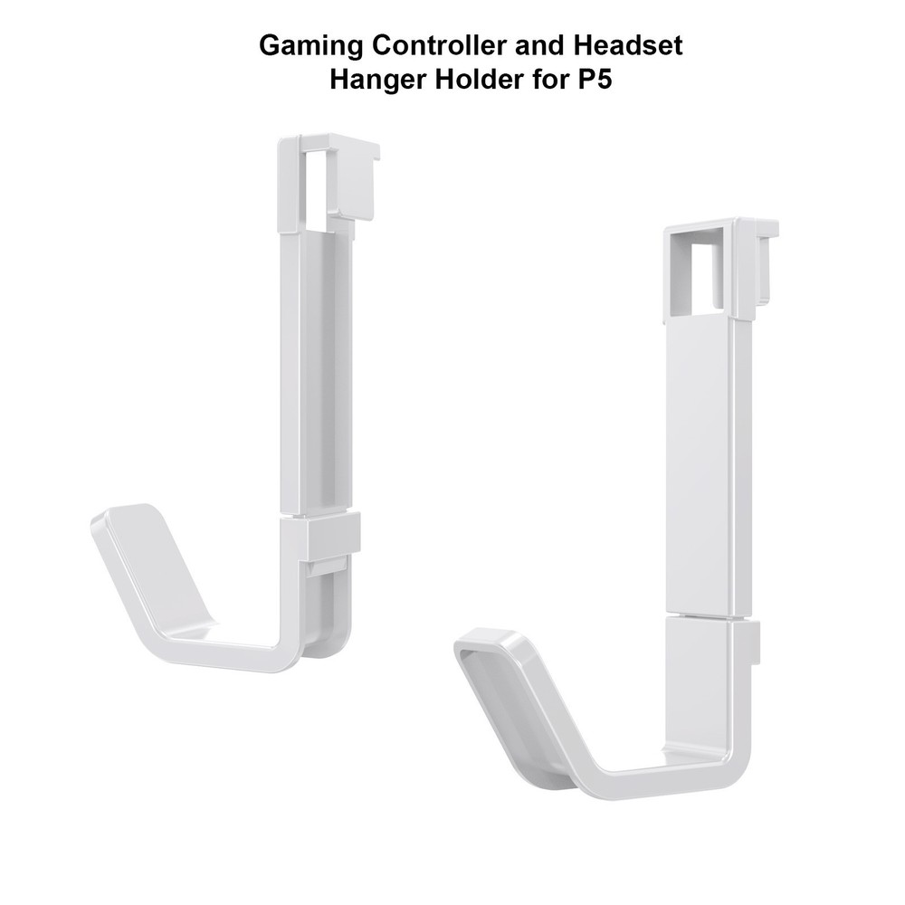 1 Pair Headset Hangers Gaming Controller Holder Accessories  For PS5/PS5 Slim