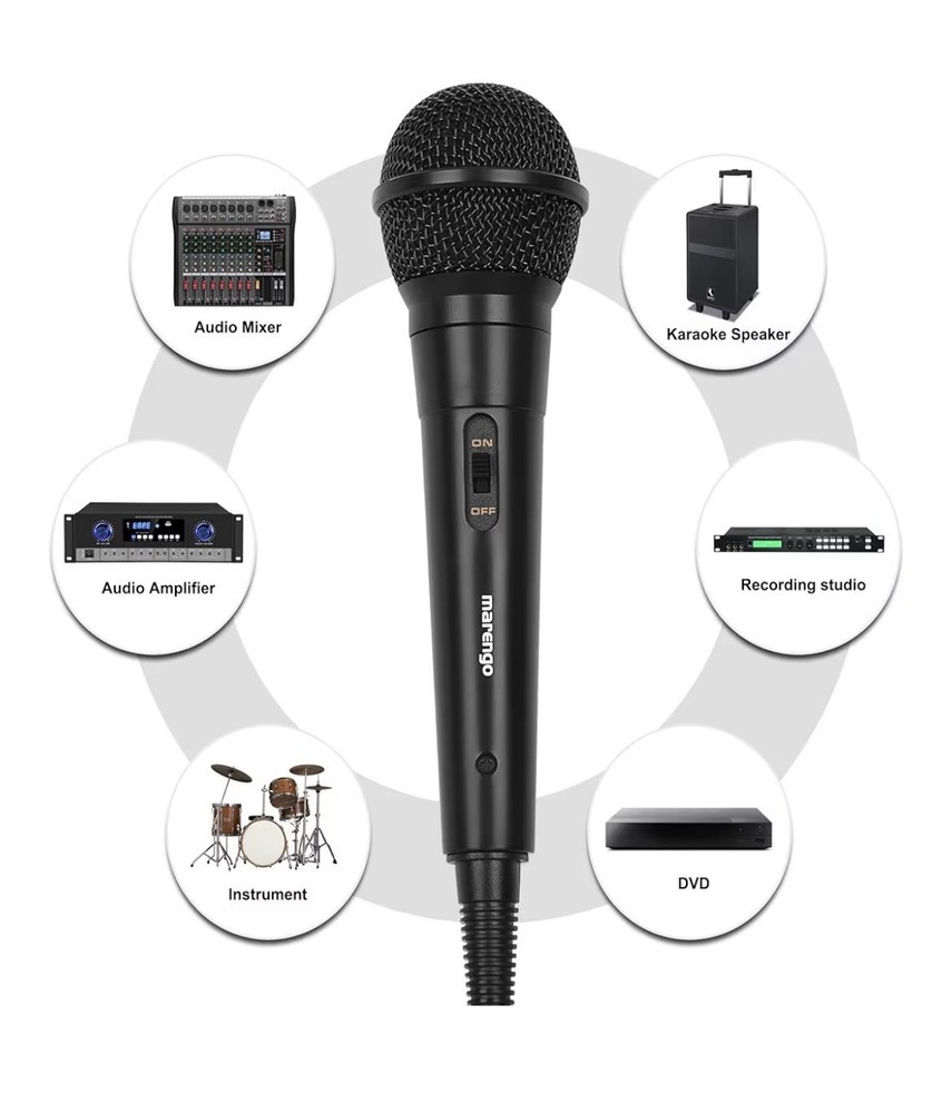 Handheld - Wired - Microphone - Marengo - Brand New