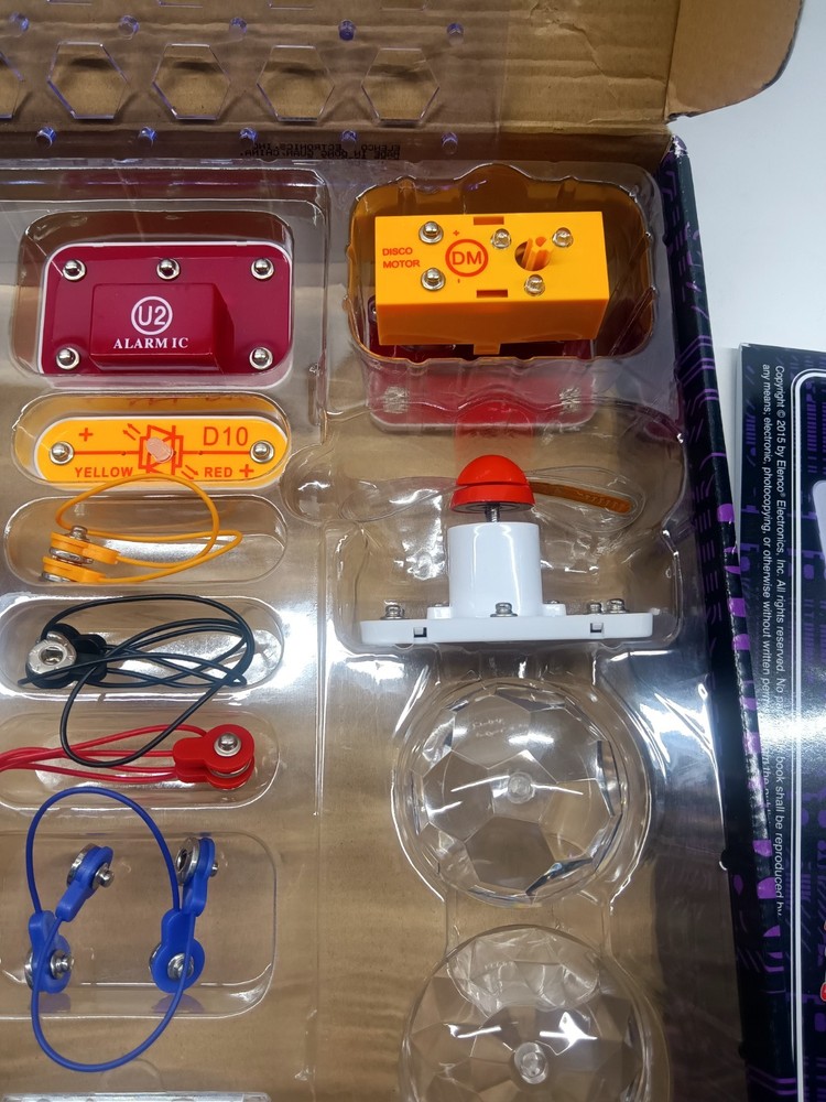 Snap Circuits Arcade *COMPLETE* 20 games, 35 pcs, 200 projects! Elenco SCA-200