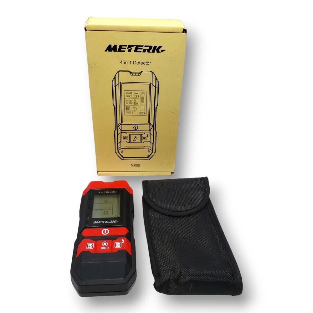 Stud Finder Sensor Meterk Wall Scanner 4 in 1 Detector MK55
