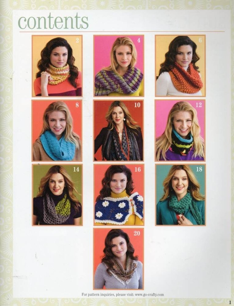 TOP 10 CROCHETED COWLS BEAUTIFUL DESIGNS!!!