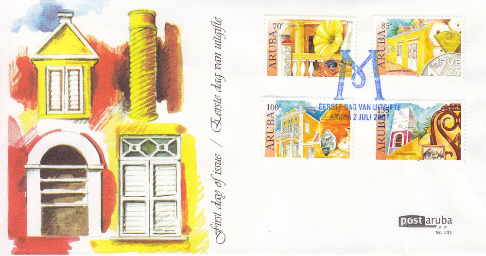 Arubu Issue FDC 2007 (131) History