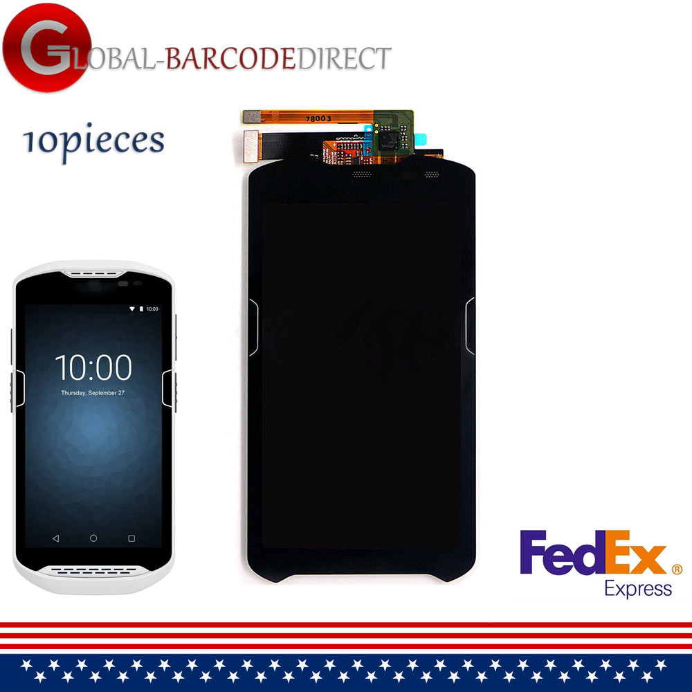 10Pcs LCD Display Screen With Touch Screen for Zebra TC51 TC56 TC510K NEW