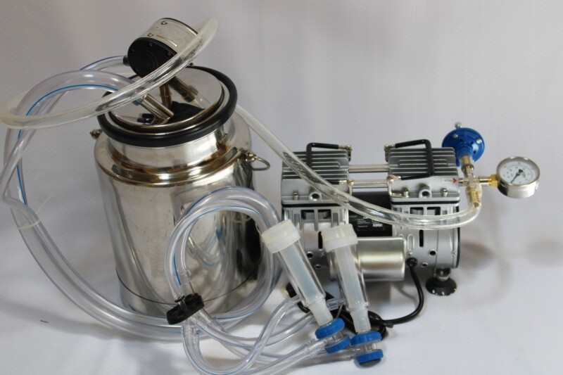 Automatic Goat Claw Cluster bucket milker Part: Teat-cups+ Inserts Liners Hoses
