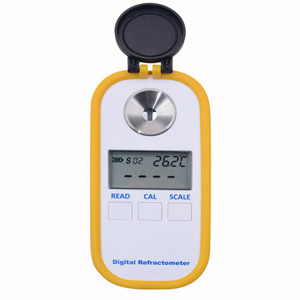 Digital Honey Refractometer Brix Refractive Index Refractometer 0 to 90%