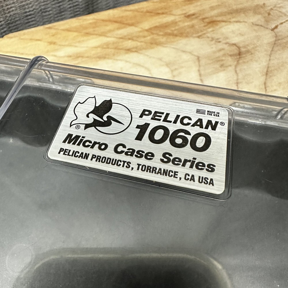 Pelican 1060 Micro Case Series IP67 Water + Dust + Shockproof Case