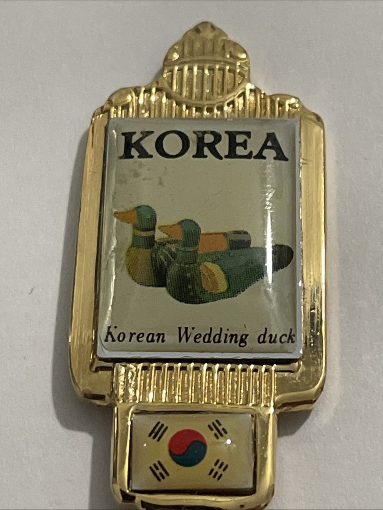 Korea Vintage Souvenir Spoon Collectible