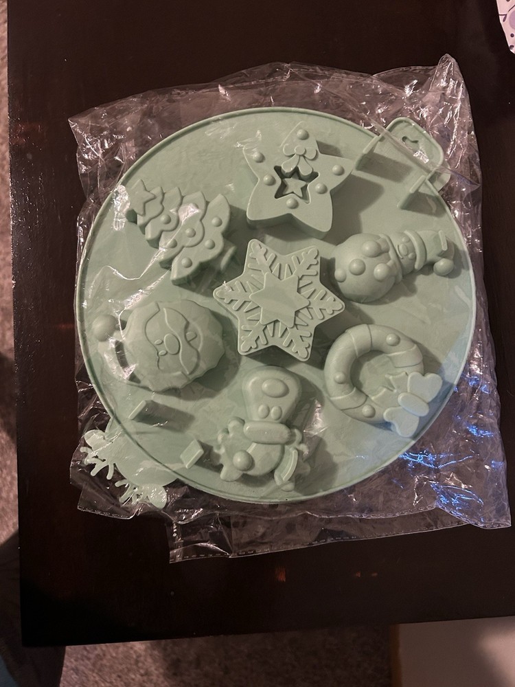 Brand New Christmas Silicone Molds 2 pack