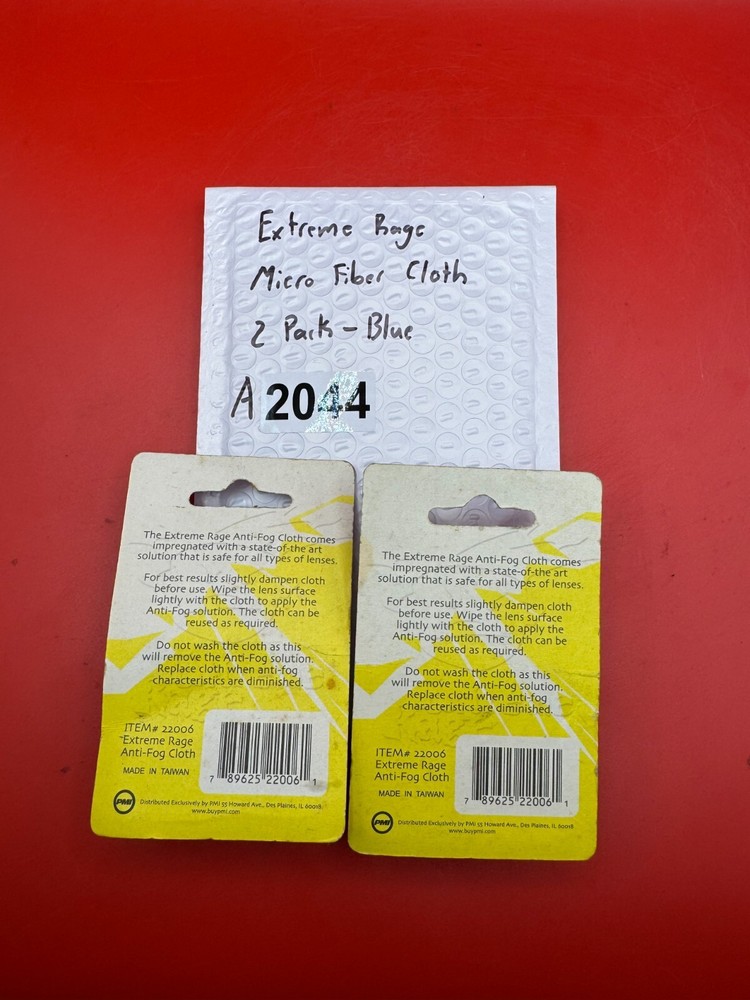 Extreme Rage Micro Fiber Cloth 2 Pack-Blue