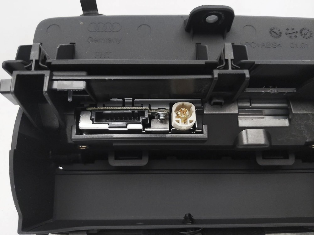 2015-2018 Audi Q3 Upper Center Info Display Screen I - 2 Chipped Tabs