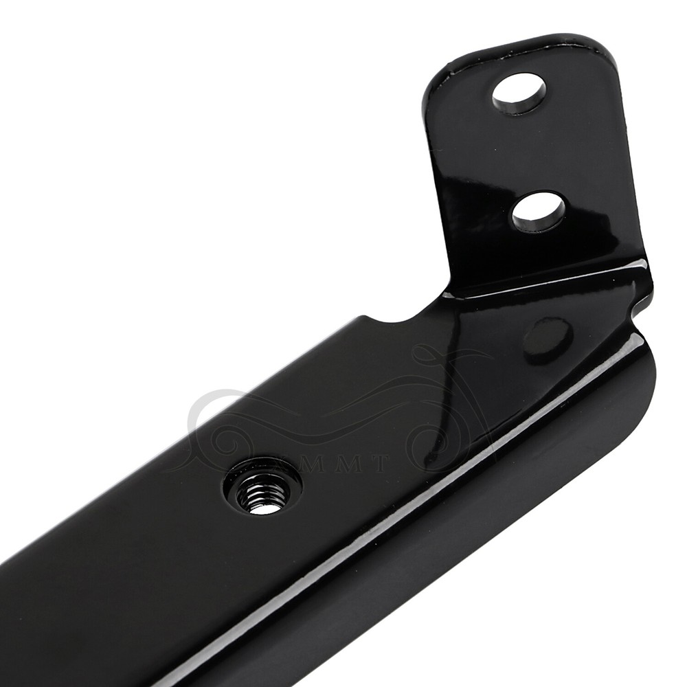 Black Saddlebag Rail Support Brackets For Harley Electra Glide FLHTC Road King
