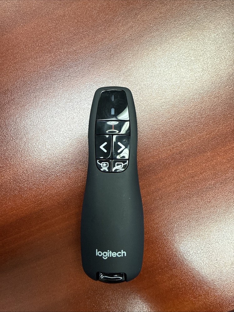 Logitech R-400 Presenter Remote Control Original Clicker Classroom Presentation