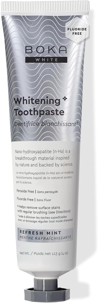 Boka Fluoride-Free Nano Hydroxyapatite Toothpaste Sensitive Teeth 4oz Mint