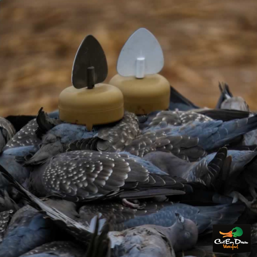 MOJO Outdoors Dove A Flicker Motion Decoy (4 Pack) HW2461