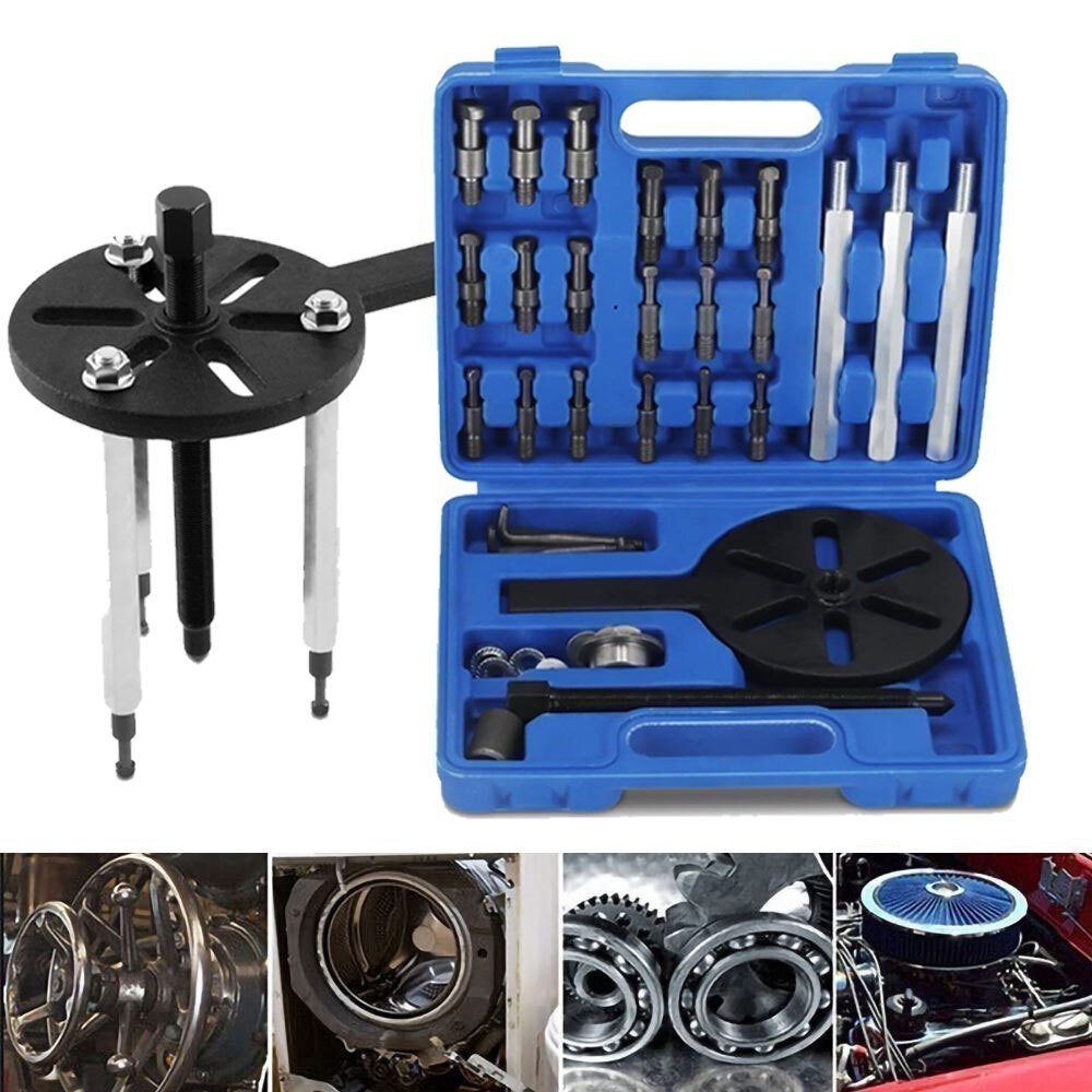 Bearing Disassembly Puller Inner Hole Puller Removal Tool Three-jaw Puller Kits