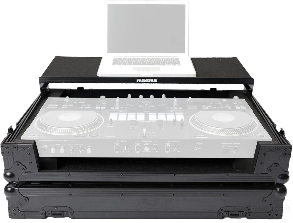 Magma DJ Controller Workstation DDJ REV7 with Wheels Black