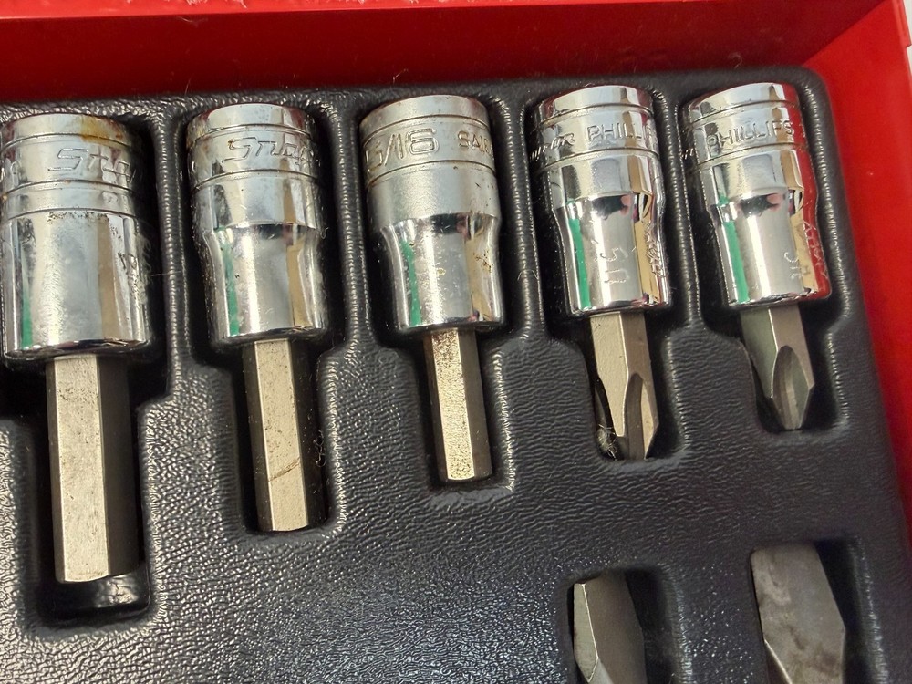 SNAP ON TOOLS IMPACT DRIVER PIT-160 HEX BIT & DRIVER SET 1/2"