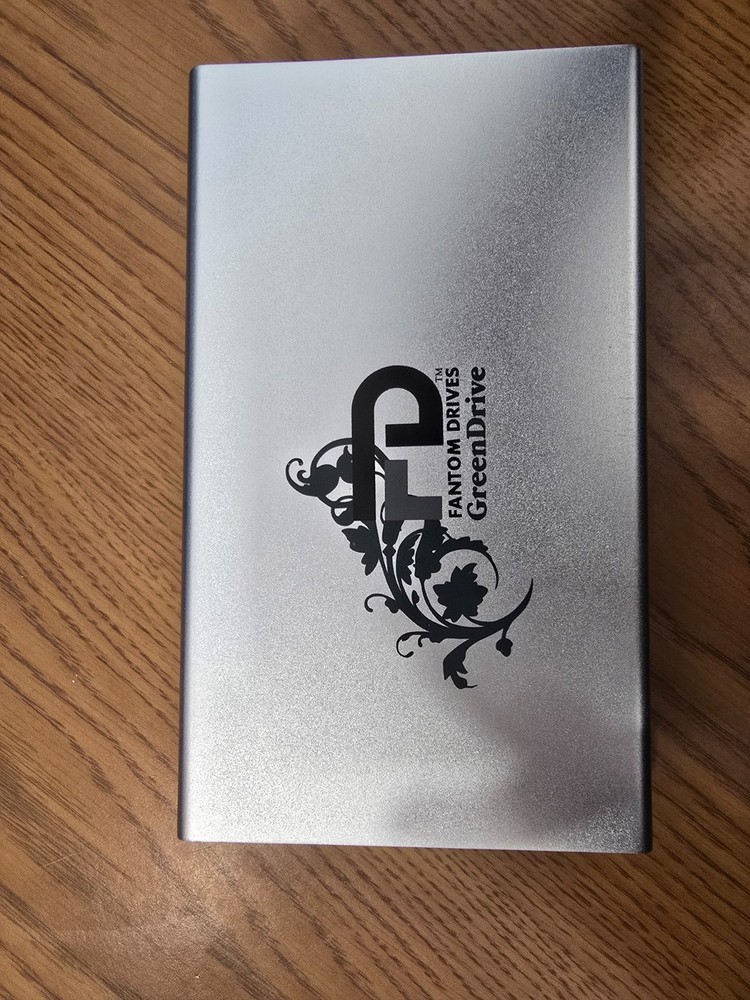 Fantom Drives GreenDrive With Small Scratches Password Lock Unknown (Read Desc)