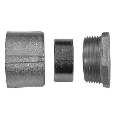OZ Gedney 4-350 Threaded 3-Piece Conduit Coupling 3 1/2"