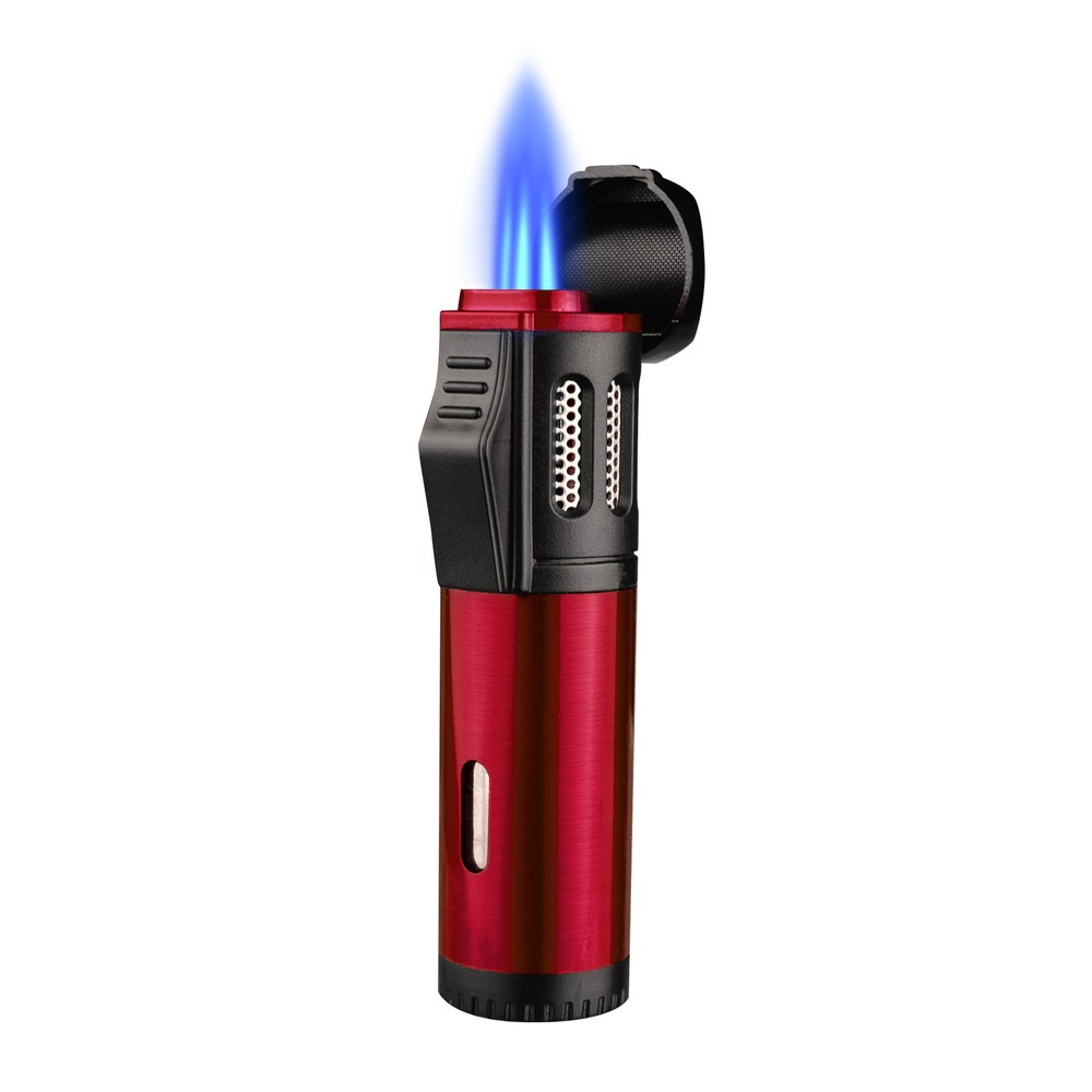 Torch Lighter Butane Cigar Lighter Adjustable Refillable Triple Jet Flame