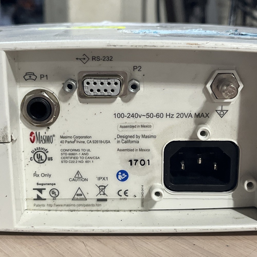 MASIMO RAD 8 SIGNAL EXTRACTION