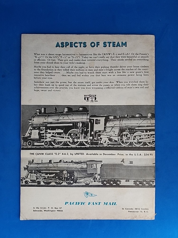 Model Railroader Magazine November 1966 Issue Vintage