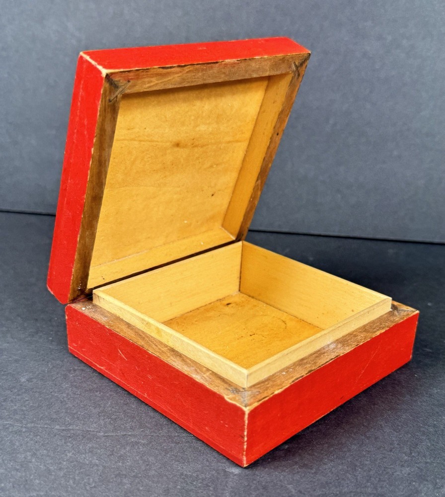 Hand Painted Decorative Trinket Box