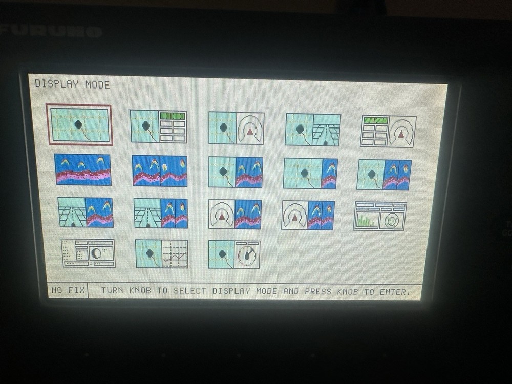 Furuno GP-7000f Display GPS Chart Plotter Display (TESTED / WORKING)