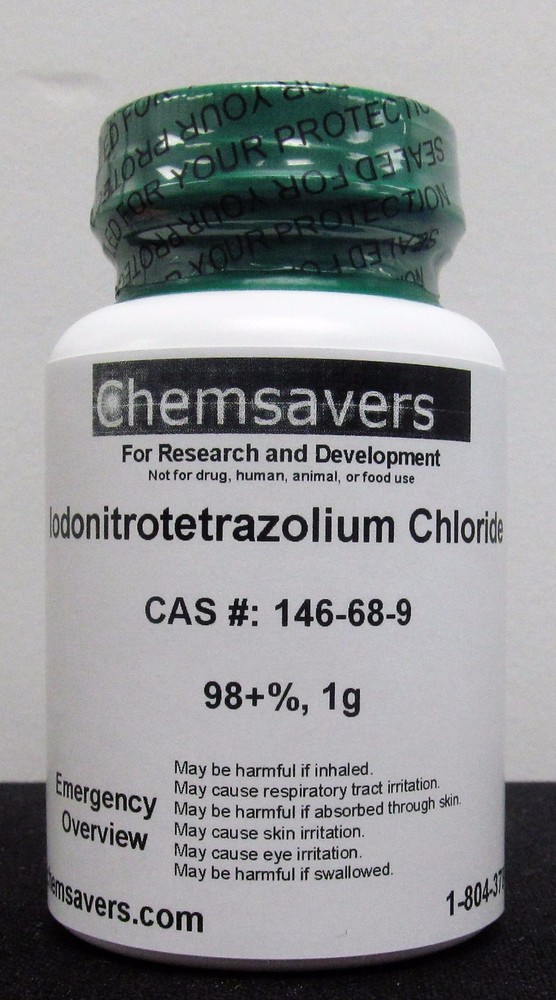 Iodonitrotetrazolium Chloride, 98+%, 1g
