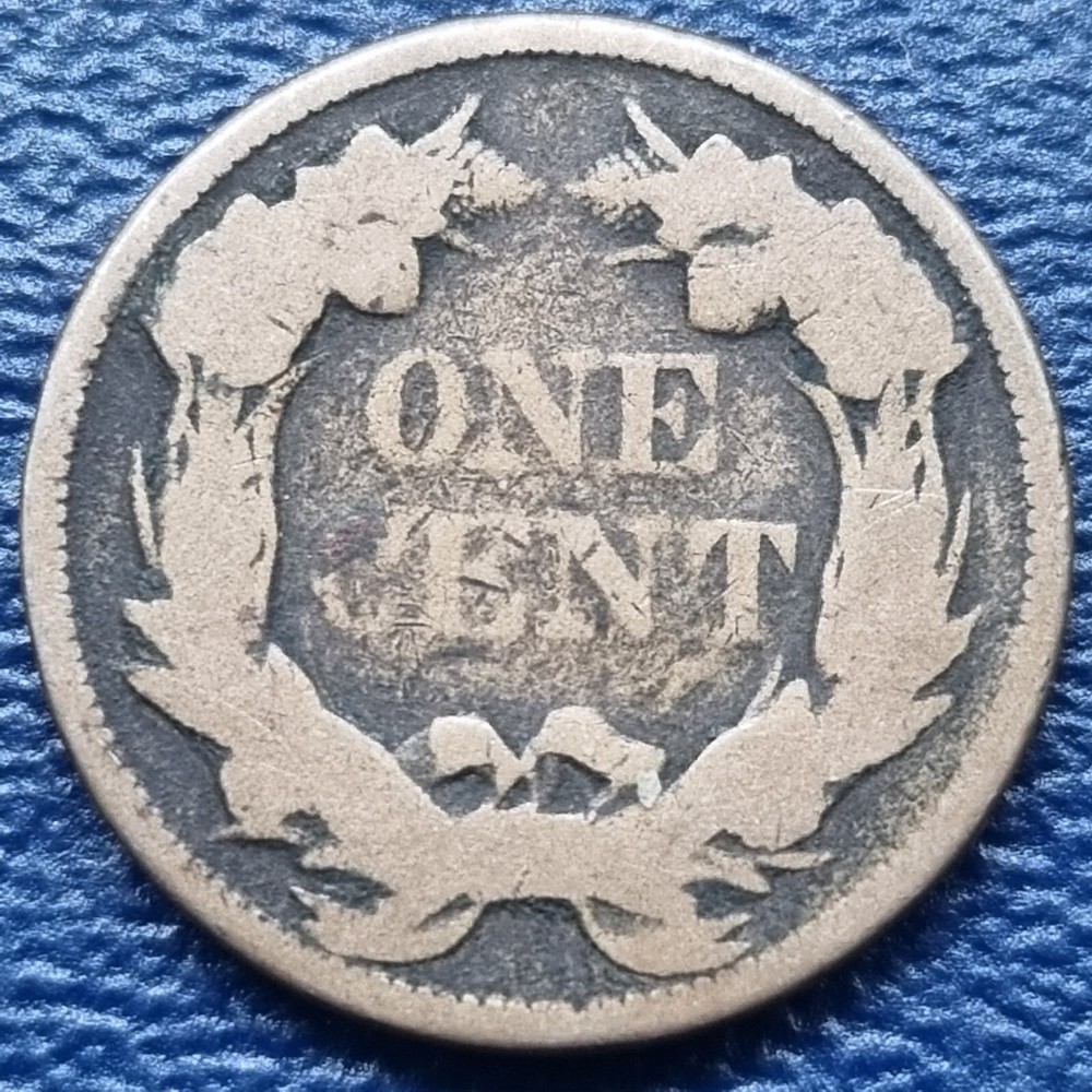 1857 Flying Eagle Cent 1c Circulated #72917