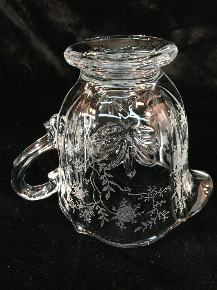Fostoria CHINTZ Creamer & Open Sugar Set