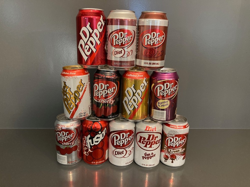 Dr Pepper Can Collector Starter Kit (12 pack)