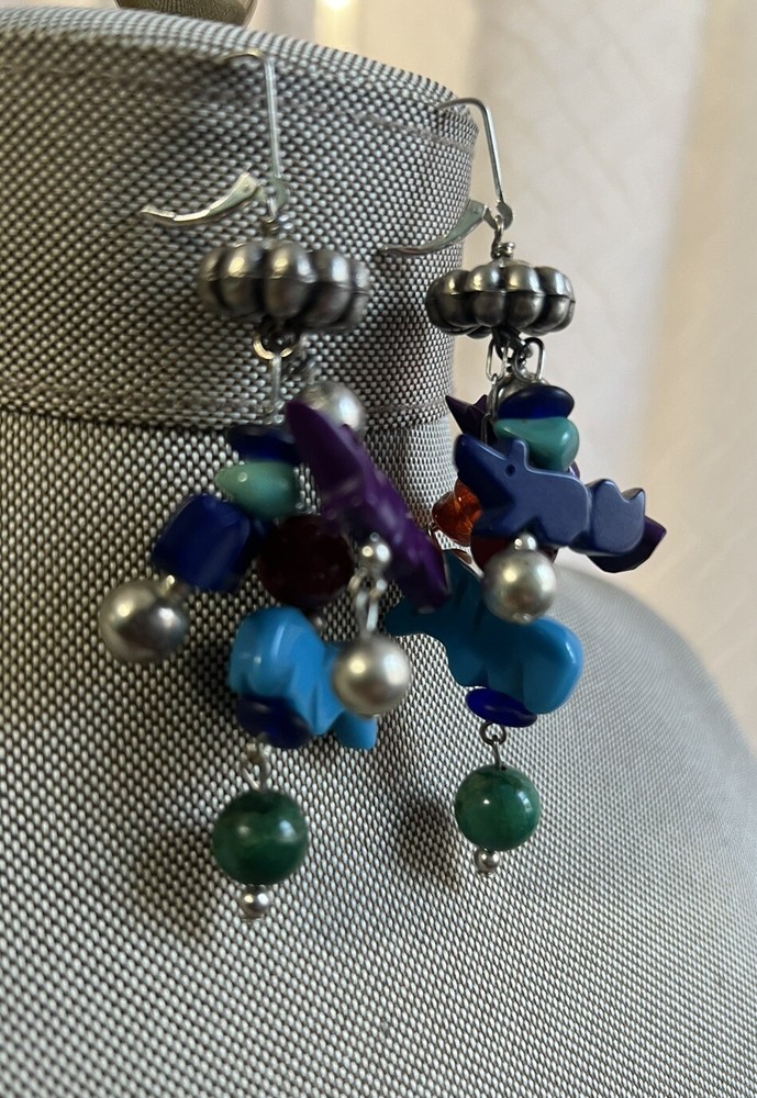 Native American style  earrings Vintage