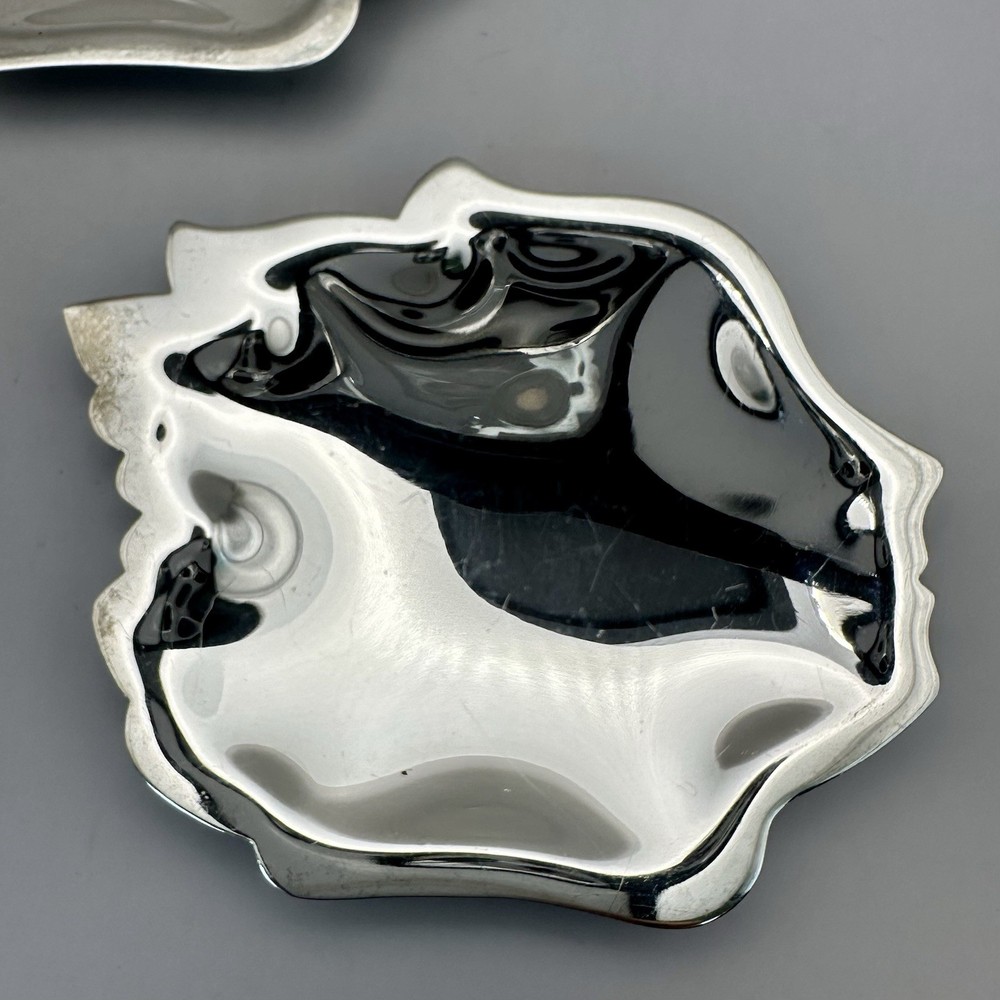 Gabrielle De Vecchi Sterling Silver Phoemina Profile Trinket Dish Ere Collection