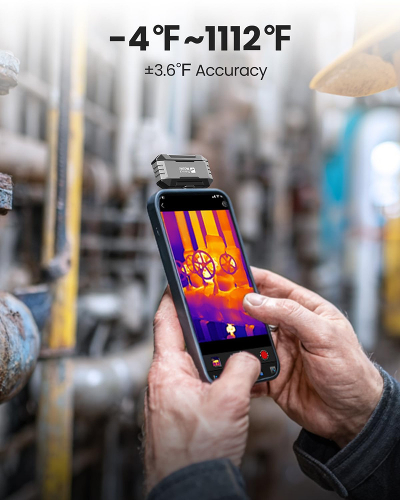 Thermal Camera for USB-C Iphone and Android, P1 Thermal Imaging Camera with 320×