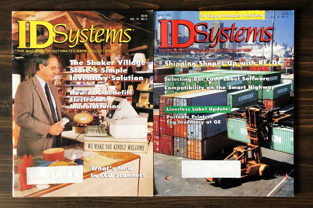 ID Systems Magazine 1995, Lot 0f 2