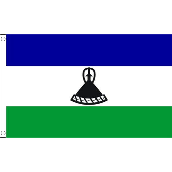 Lesotho New Flag Table Hand Waving Flags Bunting Party Scrunchie Displays
