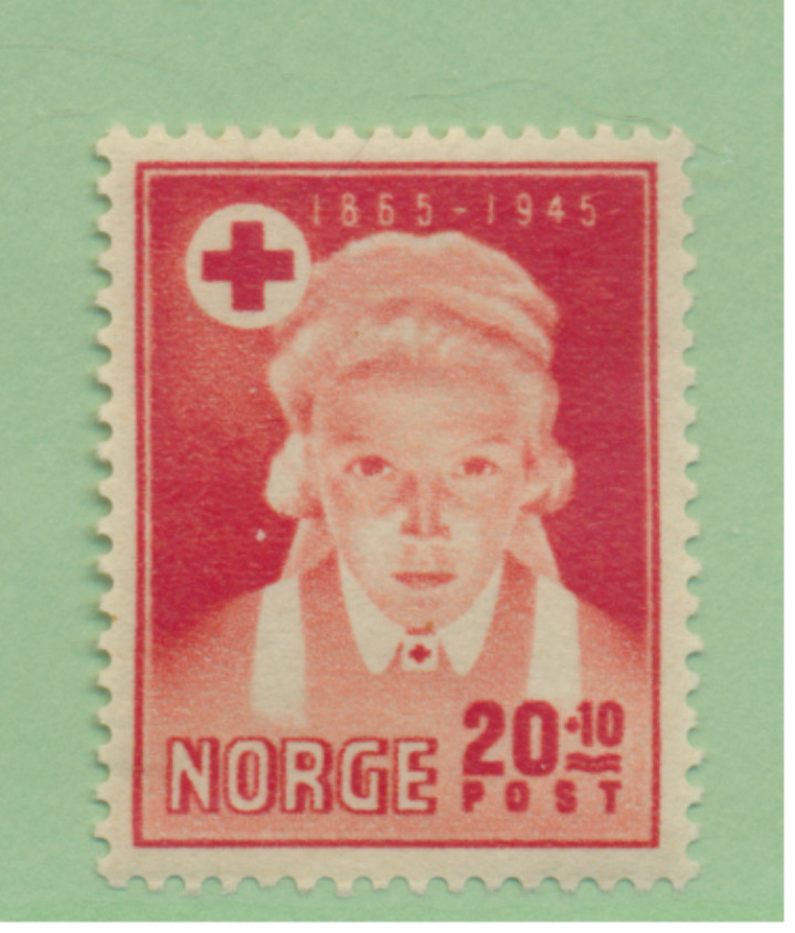 Norway Stamp Scott #B42, Mint Hinged