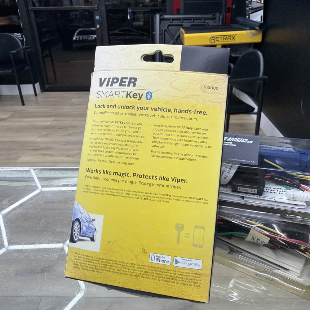 Viper VSK100 SmartKey Bluetooth Module for your car security remote start system