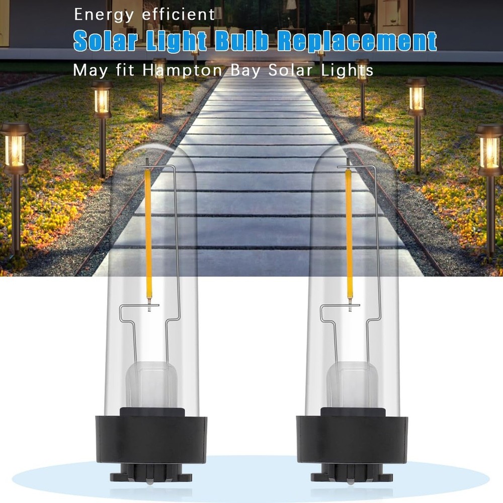 Solar Light Bulb Replacement May Fit Hampton Bay Solar Light 3V Warm White So...