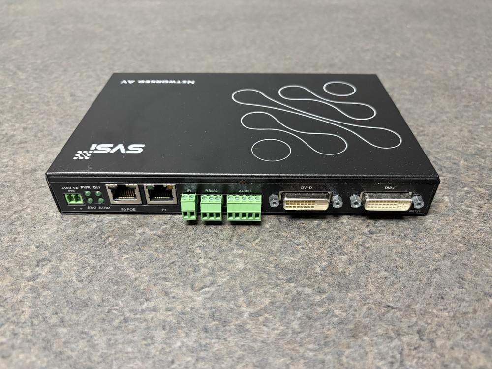 SVSi N2121 Encoder AMX Volante AV Over IP Transmitter CAT6 Network